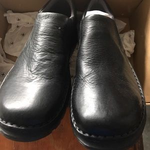 Men’s size 13 Doc Dr. Martens slip on leather shoe